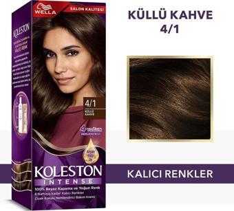 Wella Koleston Intense Saç Boyası 4/1 Küllü Kahve