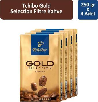 Tchibo Gold Selection Filtre Kahve 250 gr x 4 Adet