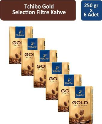 Tchibo Gold Selection Filtre Kahve 250 gr x 6 Adet
