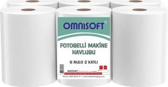 Omnisoft Fotoselli Hareketli Kağıt Havlu 21 cm 6 Rulo