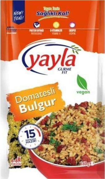 Yayla Gurme Fit Domatesli Bulgur 360 gr