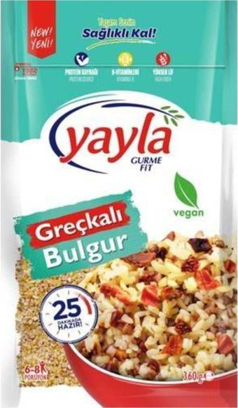 Yayla Gurme Fit Greçkalı Bulgur 360 gr