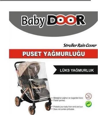 Baby Door Lüks Bebek Arabası Yağmurluğu Puset Yağmurluğu Lüx Yağmurluk