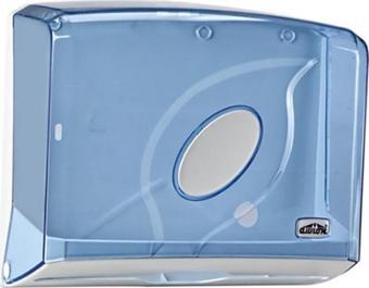 Omnisoft UCTM AEHS906 Z Katlı Kağıt Havlu Dispenseri Eko Şeffaf