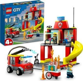 Lego City Itfaiye Merkezi ve Itfaiye Kamyonu 60375 Lisanslı Ürün