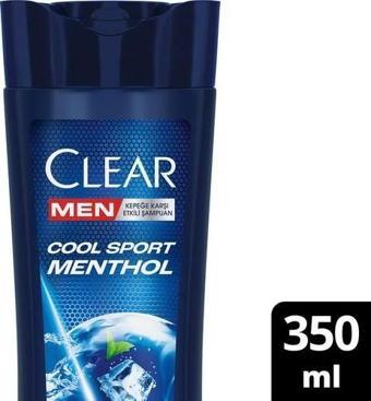 Clear Men Kepeğe Karşı Etkili Şampuan Cool Sport Menthol 350 Ml