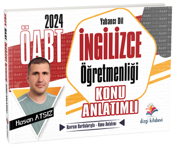 Dizgi Kitap 2024 ÖABT İngilizce Öğretmenliği Konu Anlatımı - Hasan Atsız - Dizgi Kitap Yayınları