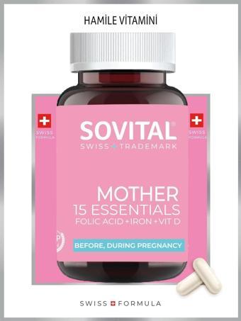 Sovıtal Mother Anne Ve Hamile Vitamini 60 Kapsül