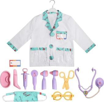 Enfal Let's Be Child Lc Doktor Seti ve Çocuk Kostümü Lila LC30896