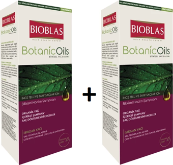 Bioblas Botanic Oils İnce Telli Saçlar Isırganlı 360 ml x 2 Adet