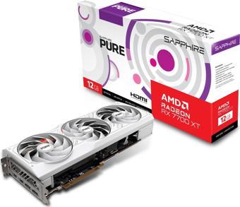 Sapphire Radeon RX7700XT Pure 12GB GDDR6 192Bit HDMI/DP Ekran Kartı