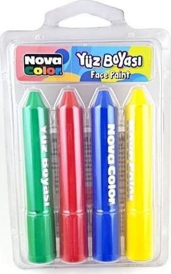 Nova Color Yüz Boyası Nc-211 (4 Lü Set)