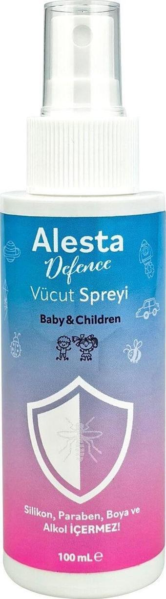 Alesta Defence Vücut Koruyucu Doğal Sprey 100 ml Bebek Ve Çocuk (SİNEK KOVUCU)