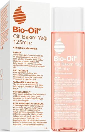 Bio-Oil Çatlak Karşıtı & Nemlendirici Cilt Bakım Yağı 125 ml (3'lü paket) - YENİ FORMÜL