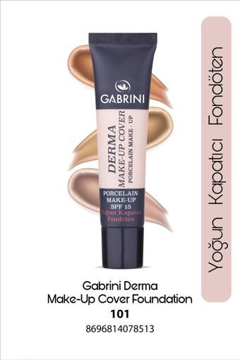 Gabrini Fondöten - Derma Make-up Cover Foundation 101