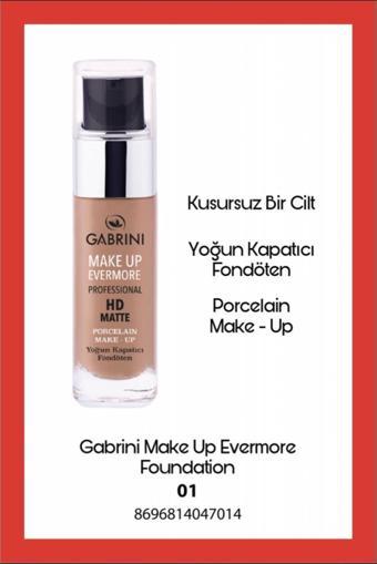 Gabrini Make Up Evermore Foundation - 01