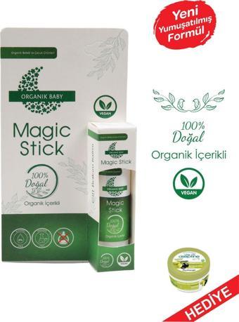 Organik Baby Anlık Yatıştırıcı Magic Stick Doğal Stick Cilt Bakım Balmı