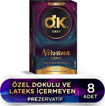 Okey Nirvana Sens Prezervatif 8'li