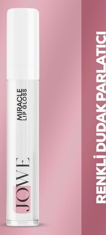 Jowe Miracle Lip Gloss - Renk Değiştiren Dudak Parlatıcısı Şeffaf