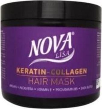 Nova Keratin + Collagen Yıpranmış Saçlar Için Saç Maskesi 500 Ml