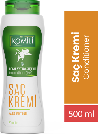 Komili Zeytinyağı İçeren Vegan Saç Kremi - 500 ML