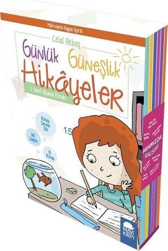 1.Sınıf Günlük Güneşlik Hikayeler Seti-10 Kitap Takım - Celal Akbaş - Mavi Kirpi