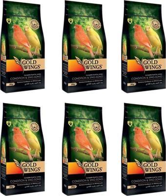 Gold Wings Premium Kanarya Yemi 1 Kg x 6 Adet