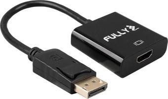 FULLY G-539CA DISPLAY PORT ERKEK TO HDMI DİŞİ 10 CM ÇEVİRİCİ KABLO