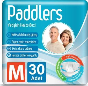 Paddlers Yetişkin Hasta Bantlı Bez Medium 30 Adet