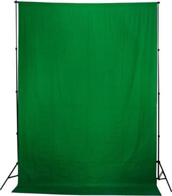 Jinbei Greenbox Chromakey Green Screen Yeşil Fon Perde 2X3M Yeni