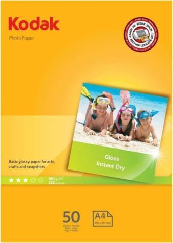 Kodak .Cgp A4.20X30.Parlak.180 Gr/M2.Fotoğraf Kağıdı.50'Li