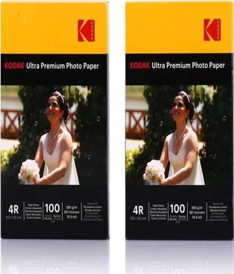 Kodak 10X15 260 Gram 2 Paket Parlak Inkjet Fotoğraf Kağıdı