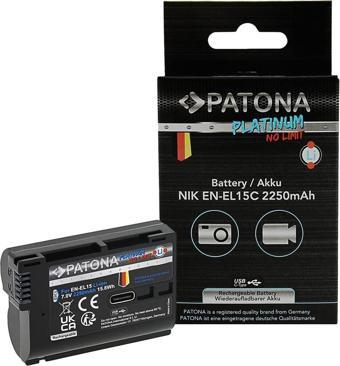 Patona Platinum Nikon En-El15C Usb-C Girişli Batarya Pil