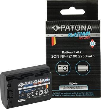 Patona Platinum Sony Np-Fz100 Usb-C Girişli Batarya Pil Uyumlu