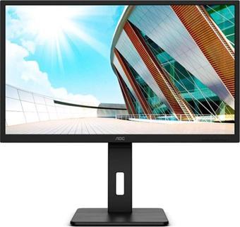 Aoc 31.5" Q32P2 4Ms 75Mhz 2Xhdmi 1Xdp Qhd 2560X1440 Hoparlör Yükseklik Ayarı Pivot Ips Monitör