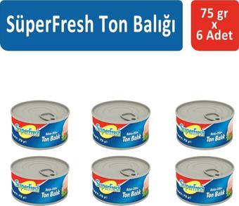 SuperFresh Ton Balığı 75 gr x 6 Adet