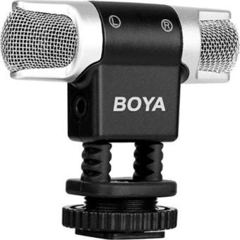 Boya By-Mm3 Çift Kafa Mini Stereo Mikrofon