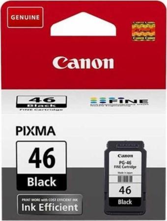 Canon Pg-46 Siyah Orijinal Mürekkep Kartuş 9059B001Aa