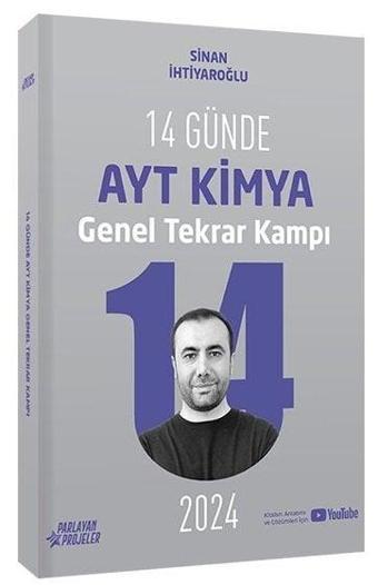 YKS AYT Kimya 14 Günde Tekrar Kampı Video Ders Takip Kitabı - Sinan İhtiyaroğlu Parlayan Projeler - Parlayan Projeler