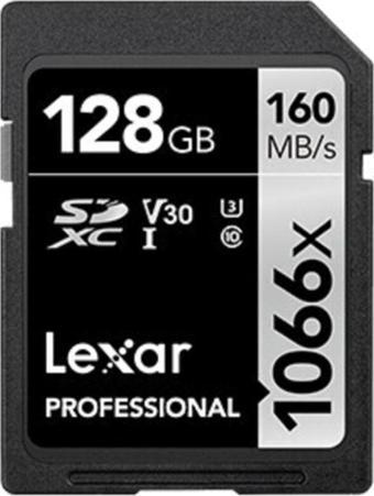 Lexar 128Gb 1066X Sd Hafıza Kartı Uhs-I C10 V30 4K (160Mb/S)