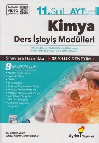 Aydın Yayınları 11. Sınıf Kimya Konu Anlatım Ders İşleyiş Modülleri - Aydın Yayınları