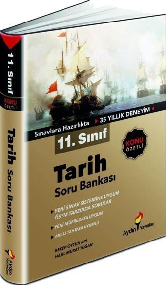 Aydın Yayınları 11. Sınıf Tarih Konu Özetli Soru Bankası - Aydın Yayınları