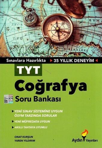 Aydın Yayınları TYT Coğrafya Soru Bankası - Aydın Yayınları