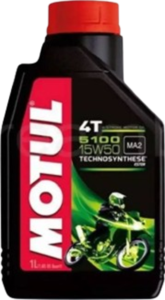 Motul 5100 15W-50 4t 1 L Motosiklet Motor Yağı