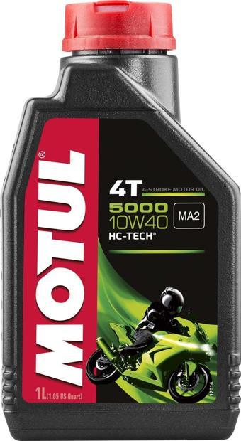 Motul 5000 10W-40 4T 1 L 4 Zamanlı Motosiklet Motor Yağı 