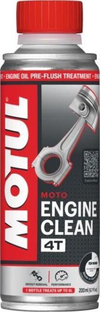 MOTUL ENGINE CLEAN MOTO 200ML