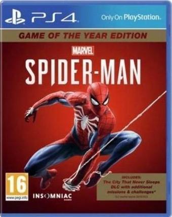 Marvel Spider-Man Game Of The Year Edition Ps4 Oyun
