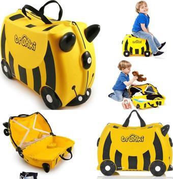 Trunki Arı Bernard Binilen ve Sürülen Çocuk Bavulu