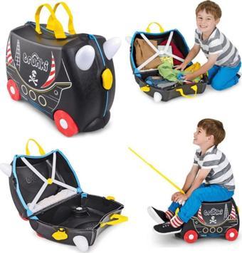 Trunki Korsan Pedro Binilen ve Sürülen Çocuk Bavulu