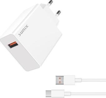 Sunix 120W USB Type-C Hızlı Şarj Seti S-120